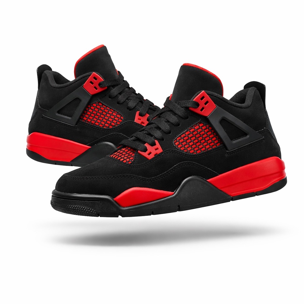Nike Air Jordan 4 Retro ‘Red Thunder’ - Excellent Condition!